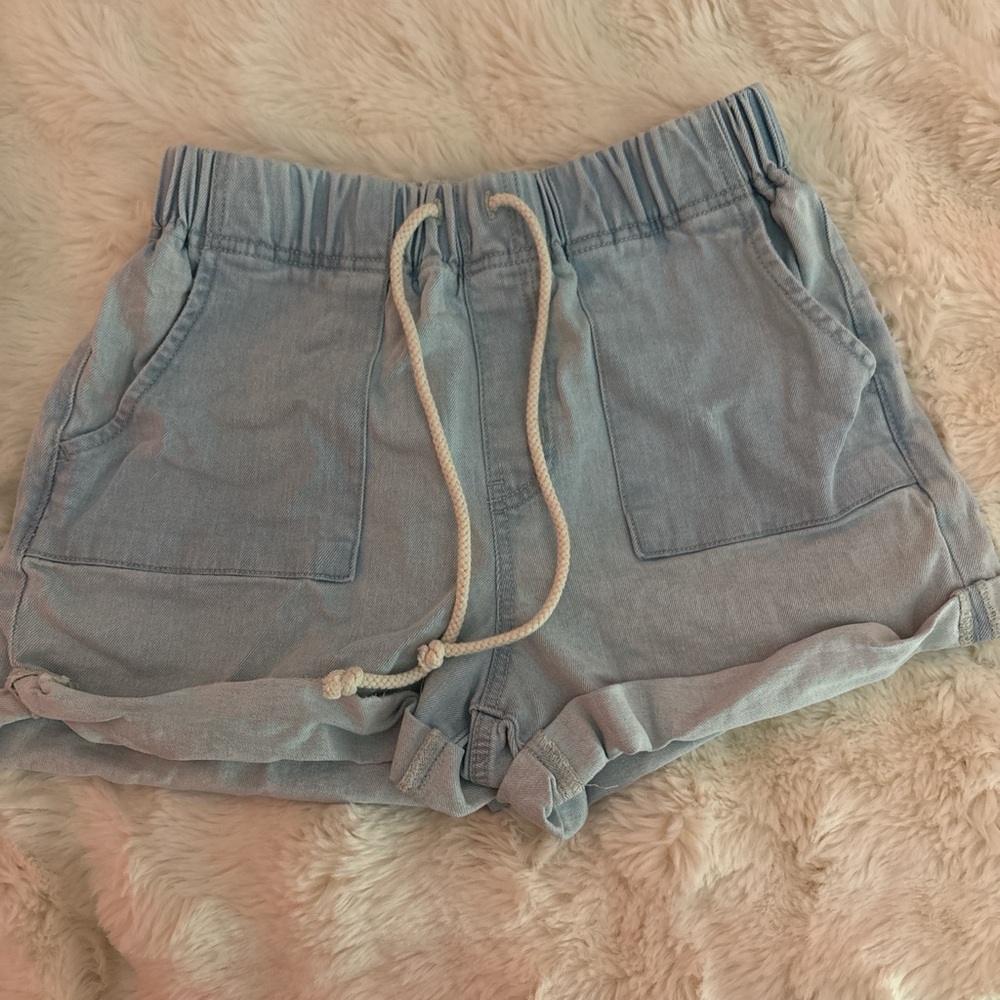 women's medium steve madden jean shorts
